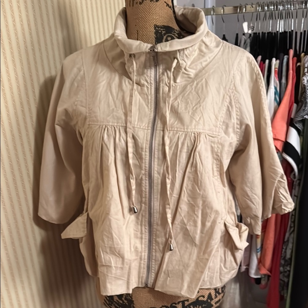 Twenty-One Beige Jacket with Pockets